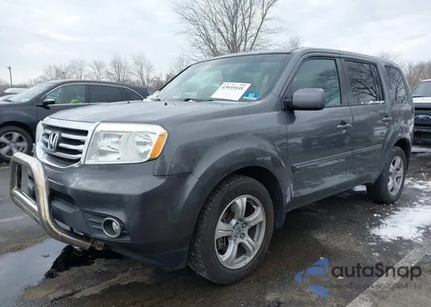 2015 Honda Pilot Ex-L from USA, damaged, VIN 5FNYF4H57FB013962